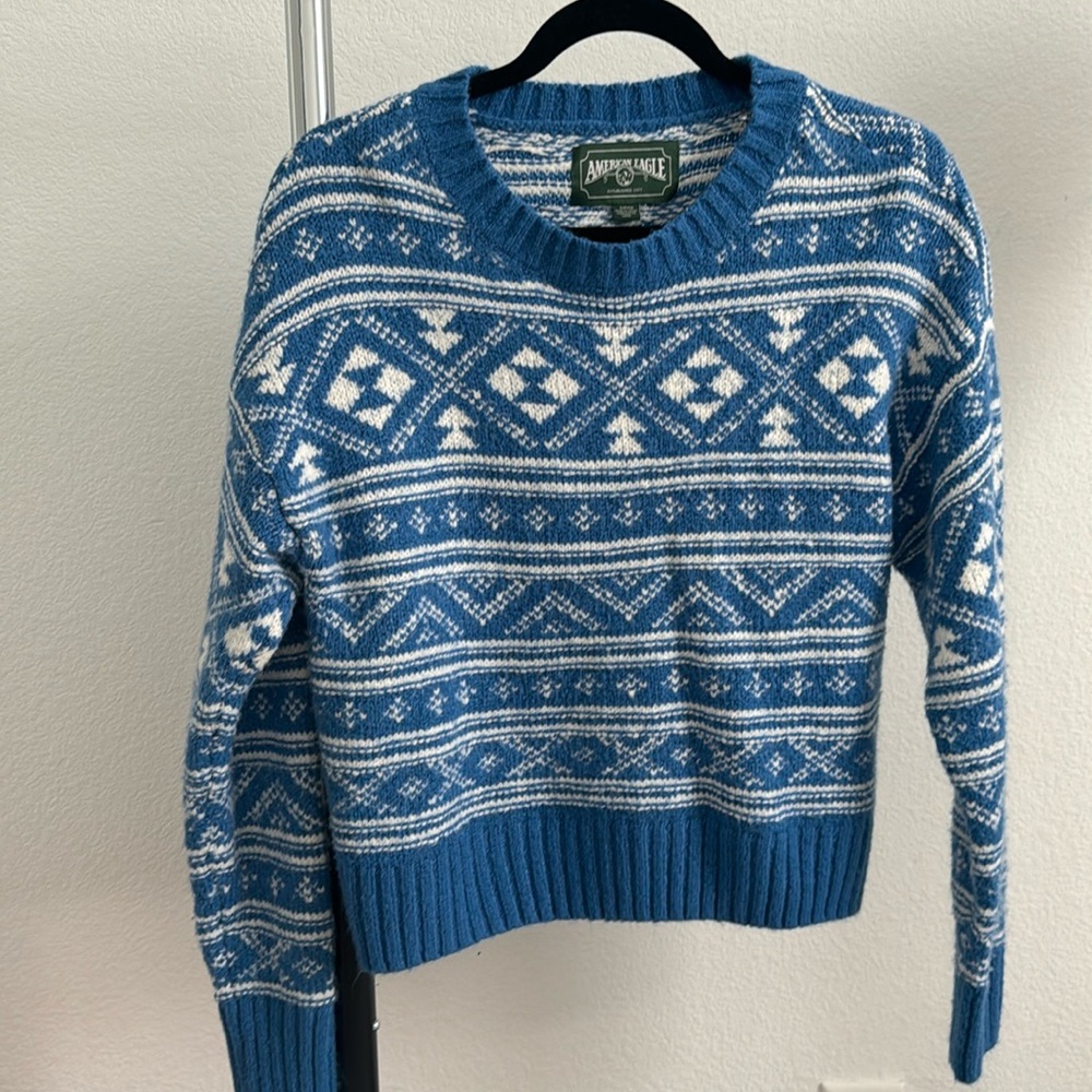American eagle Christmas sweater